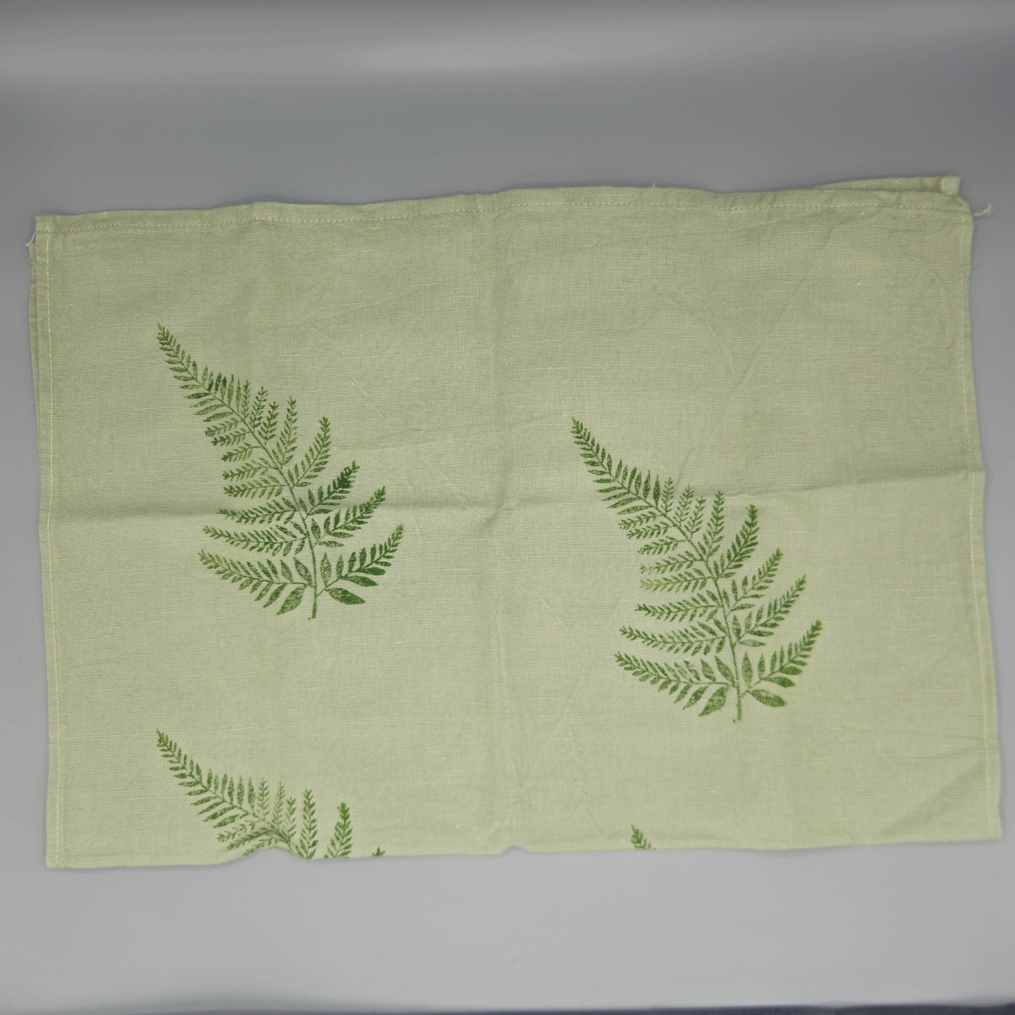 Geschirrtuch Farn geschwungen
