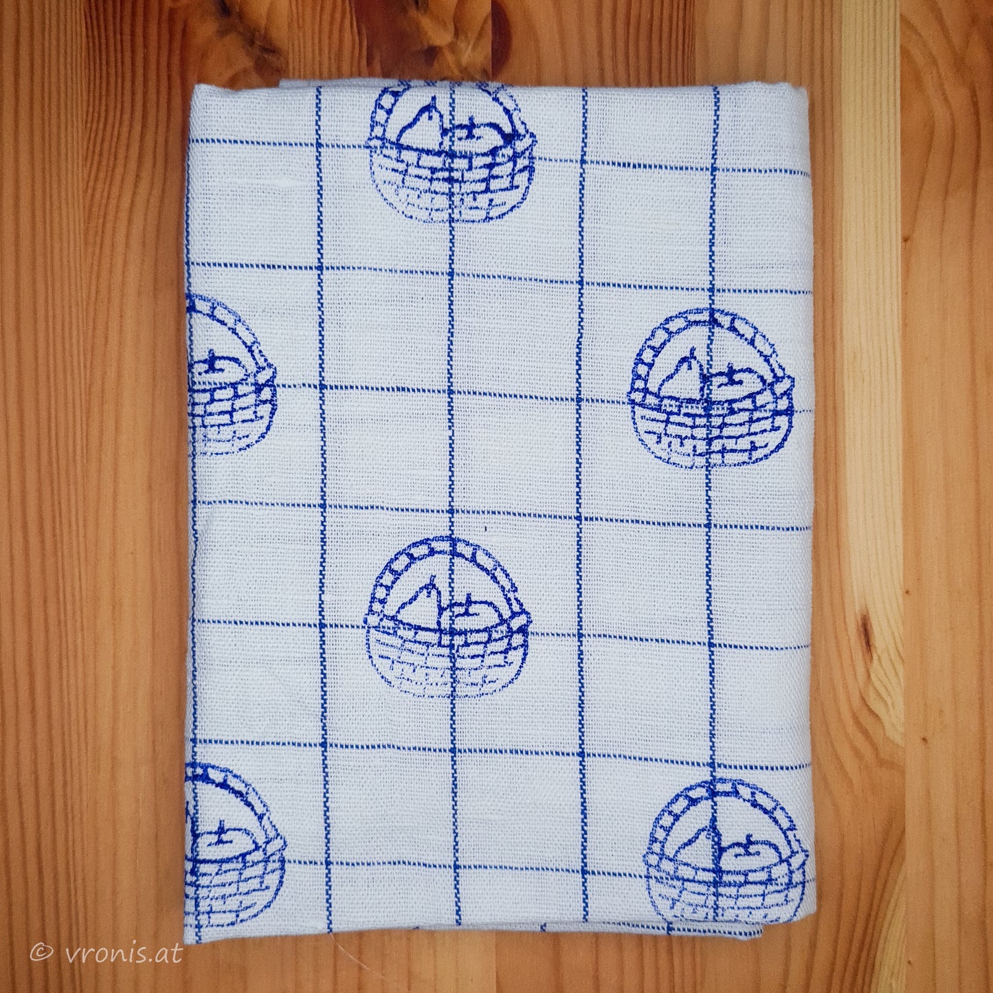 Geschirrtuch Obstkorb