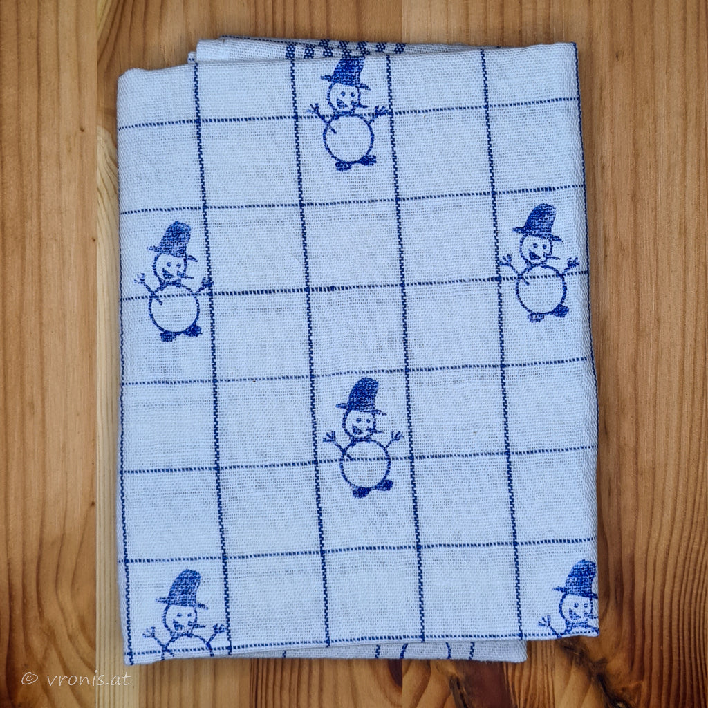 Geschirrtuch Schneemann