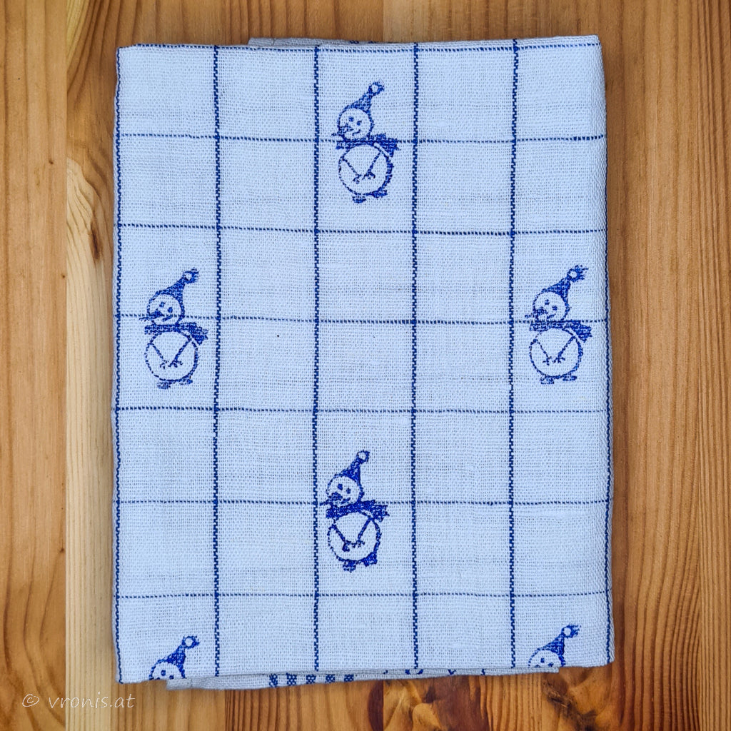 Geschirrtuch Schneemann