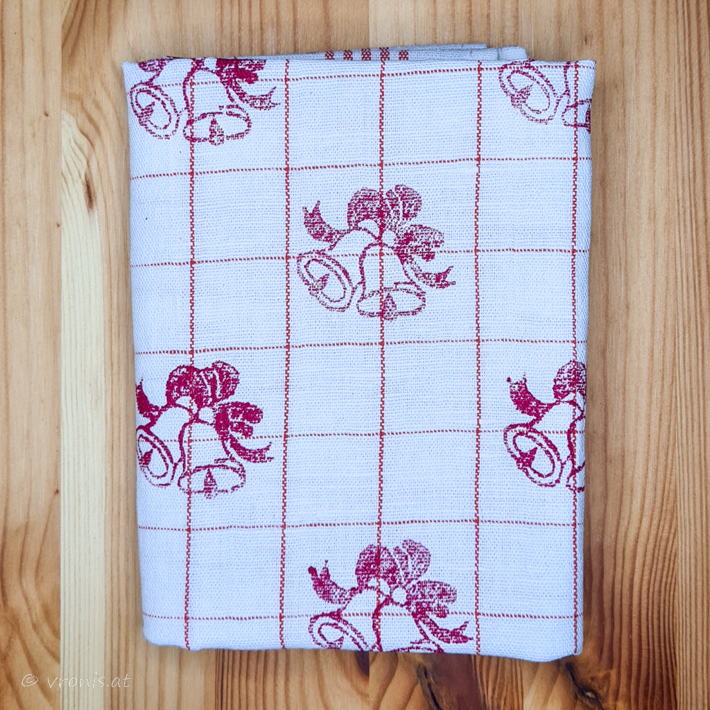 Geschirrtuch Weihnachtsglocken