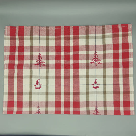 Geschirrtuch Bäume mit Wichtel