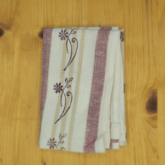 Geschirrtuch Blume altes Motiv Thüringen
