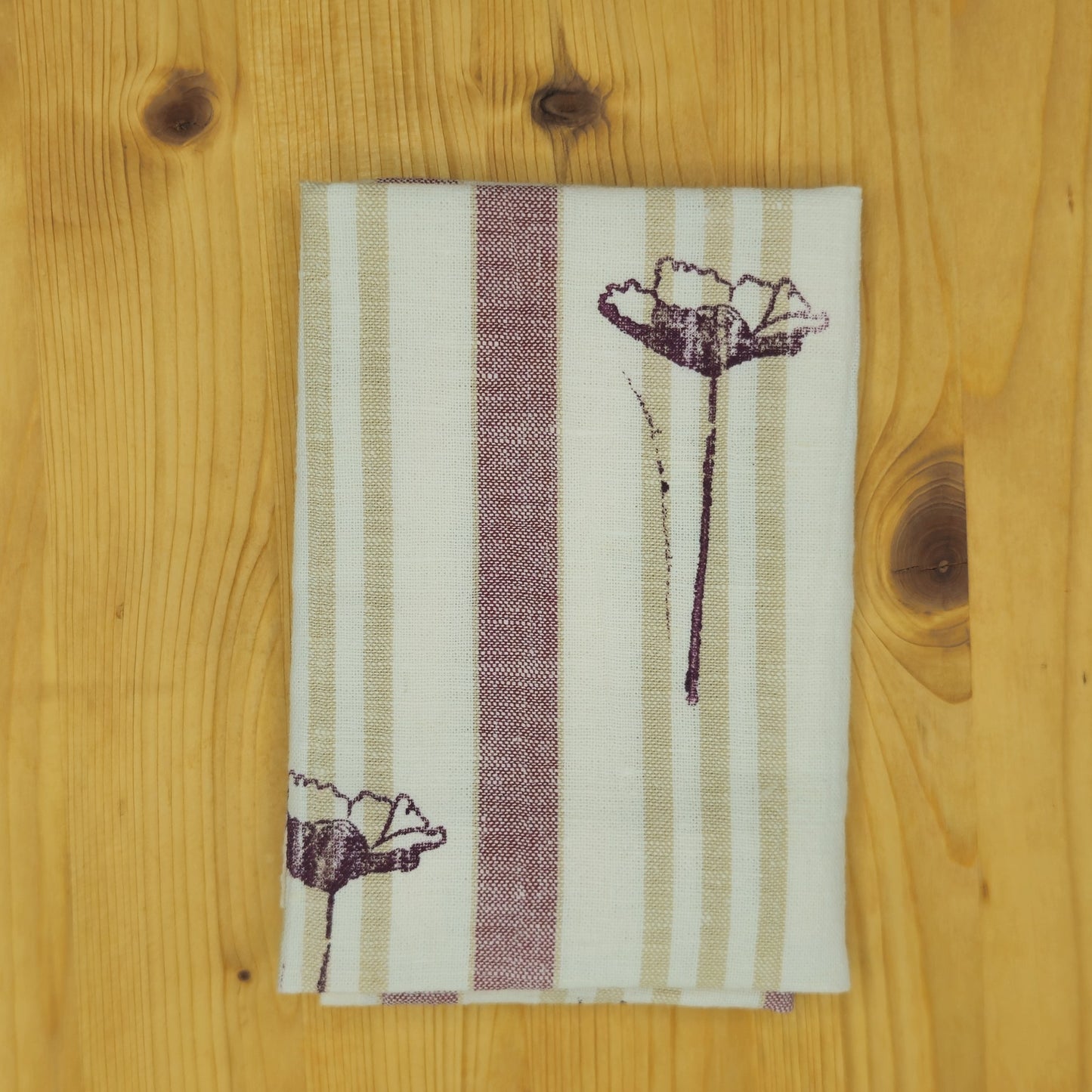 Geschirrtuch Mohnblume