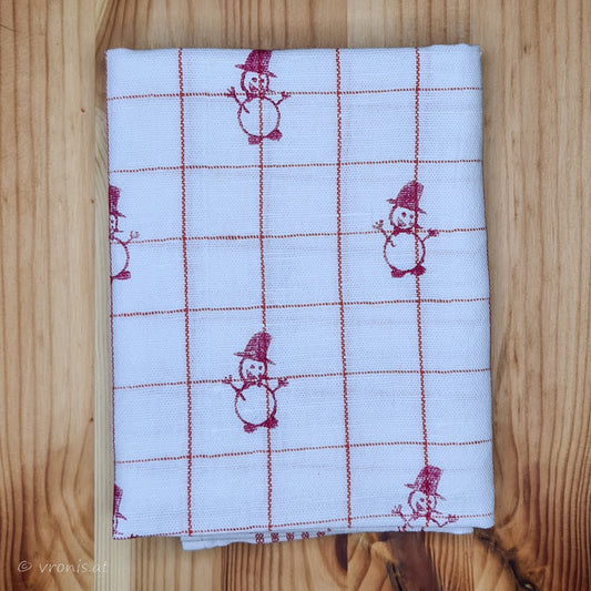 Geschirrtuch Schneemann